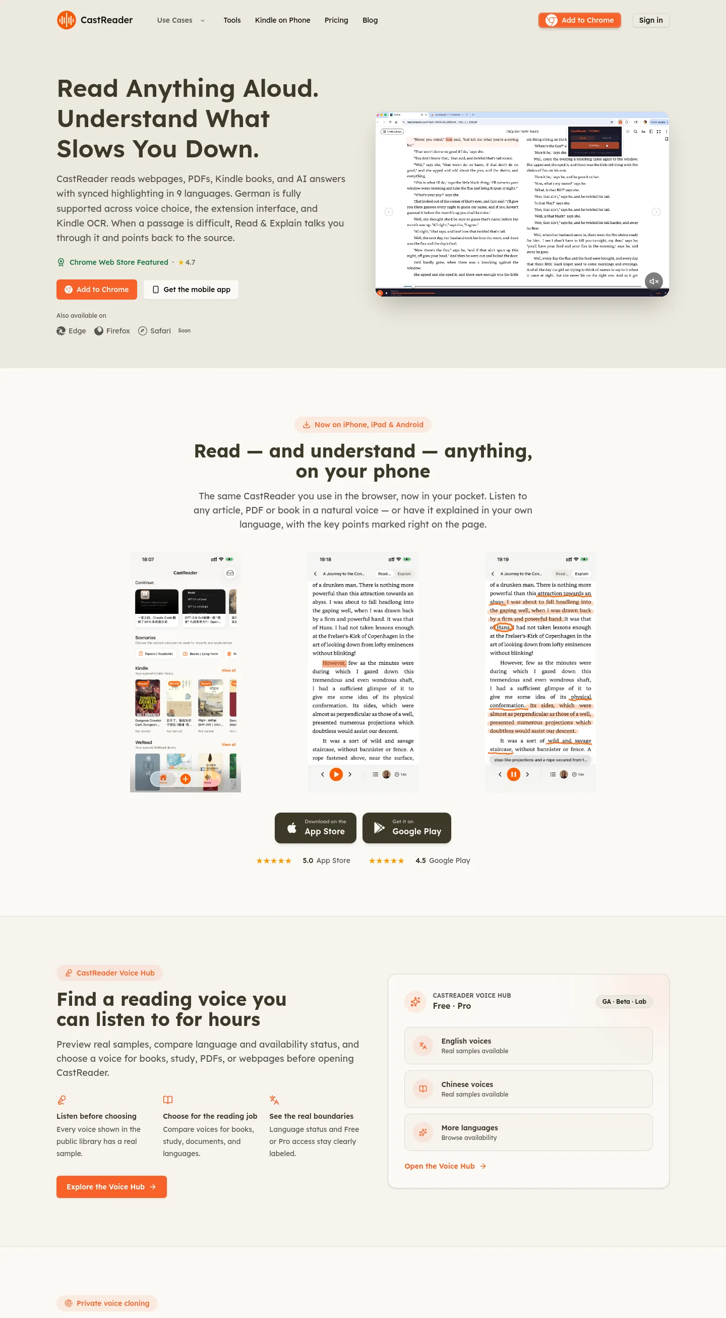 castreader.com — The Objection-Handler