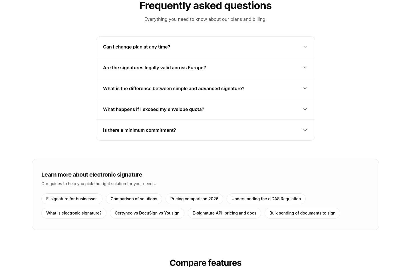certyneo.com FAQ section