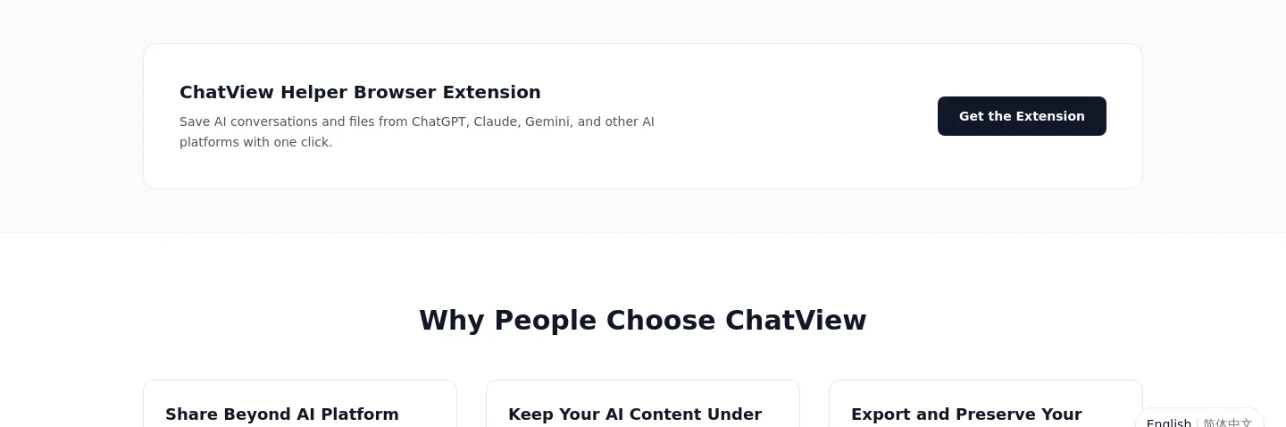 chat-view.com — a real CTA section