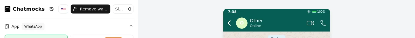 chatmocks.com — a measured funnel