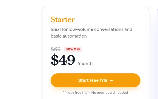Price anchor element from chatzy.ai