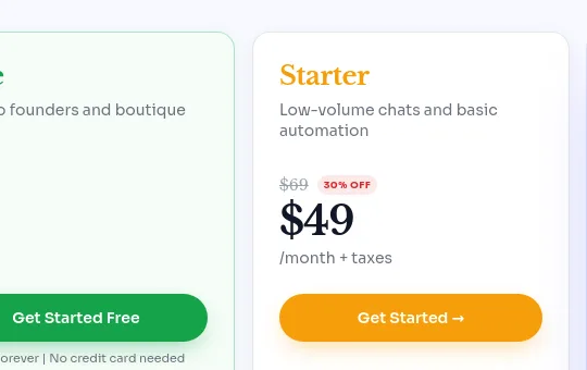 Price anchor element from chatzy.ai