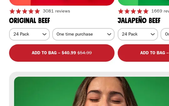 Price anchor element from chomps.com