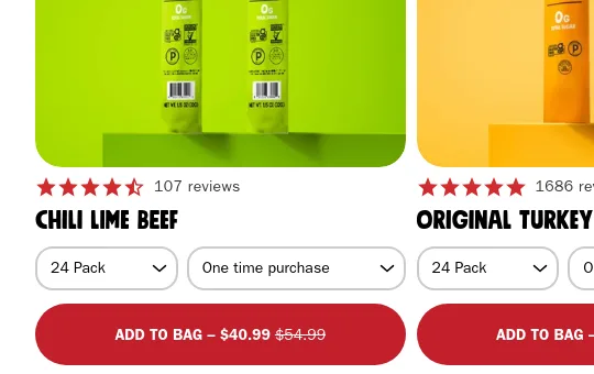 Rating element from chomps.com