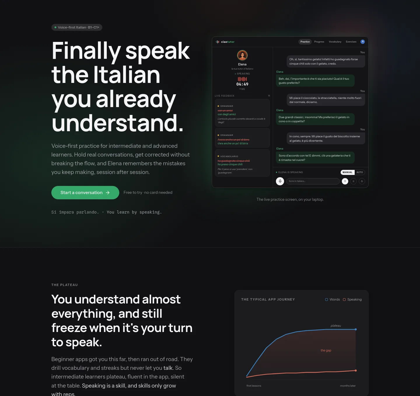 ciaotutor.com — Hero