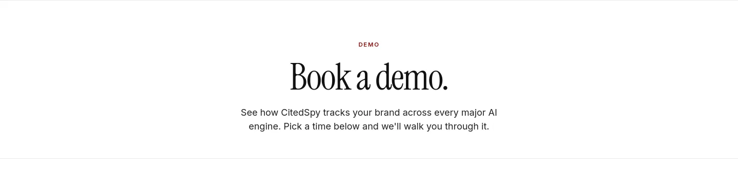 citedspy.com Hero section