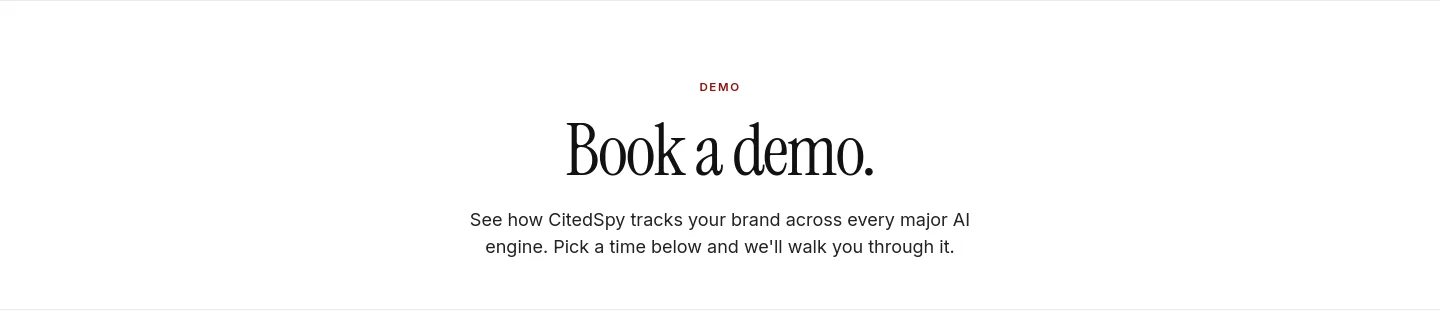 citedspy.com — a real Hero section