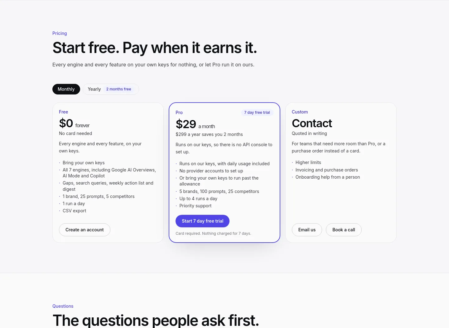 citeprism.com — Pricing