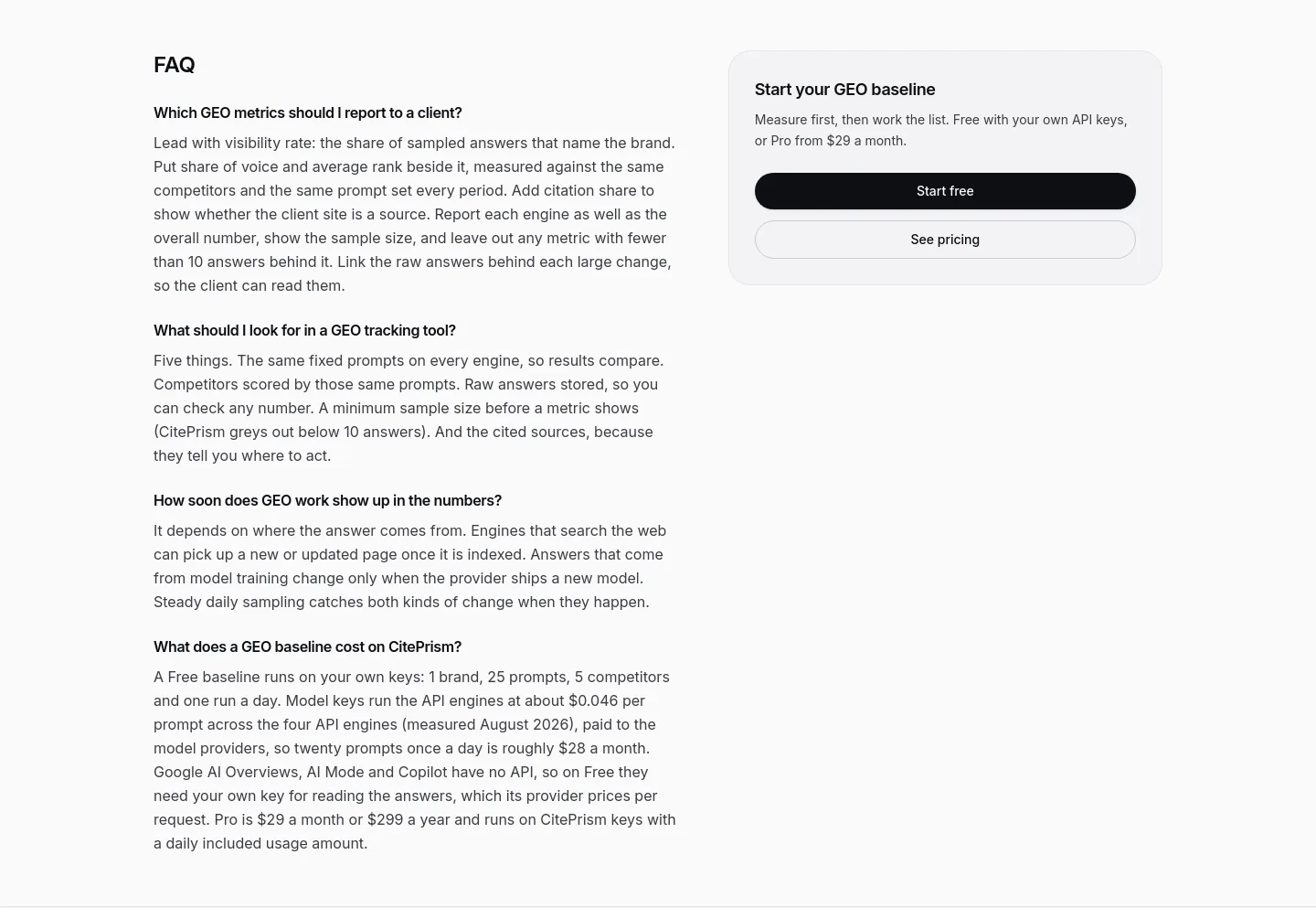 citeprism.com — FAQ