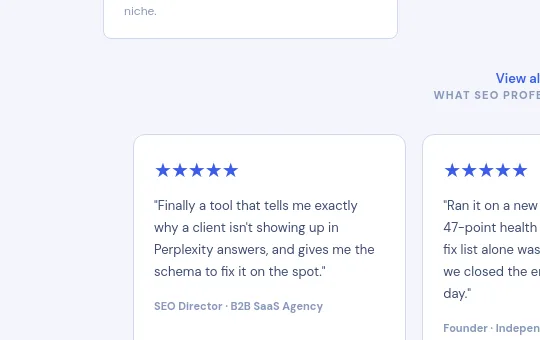 Rating element from citerankscore.com