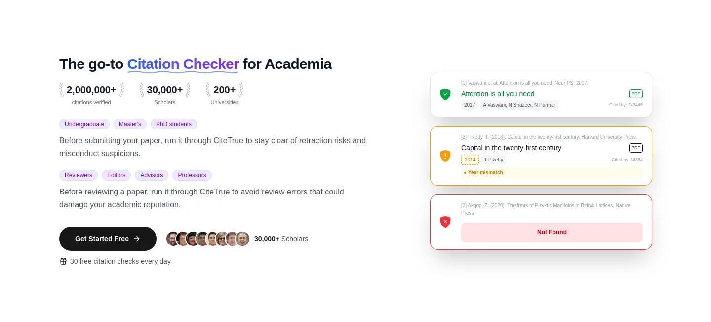 citetrue.com — a real Hero section