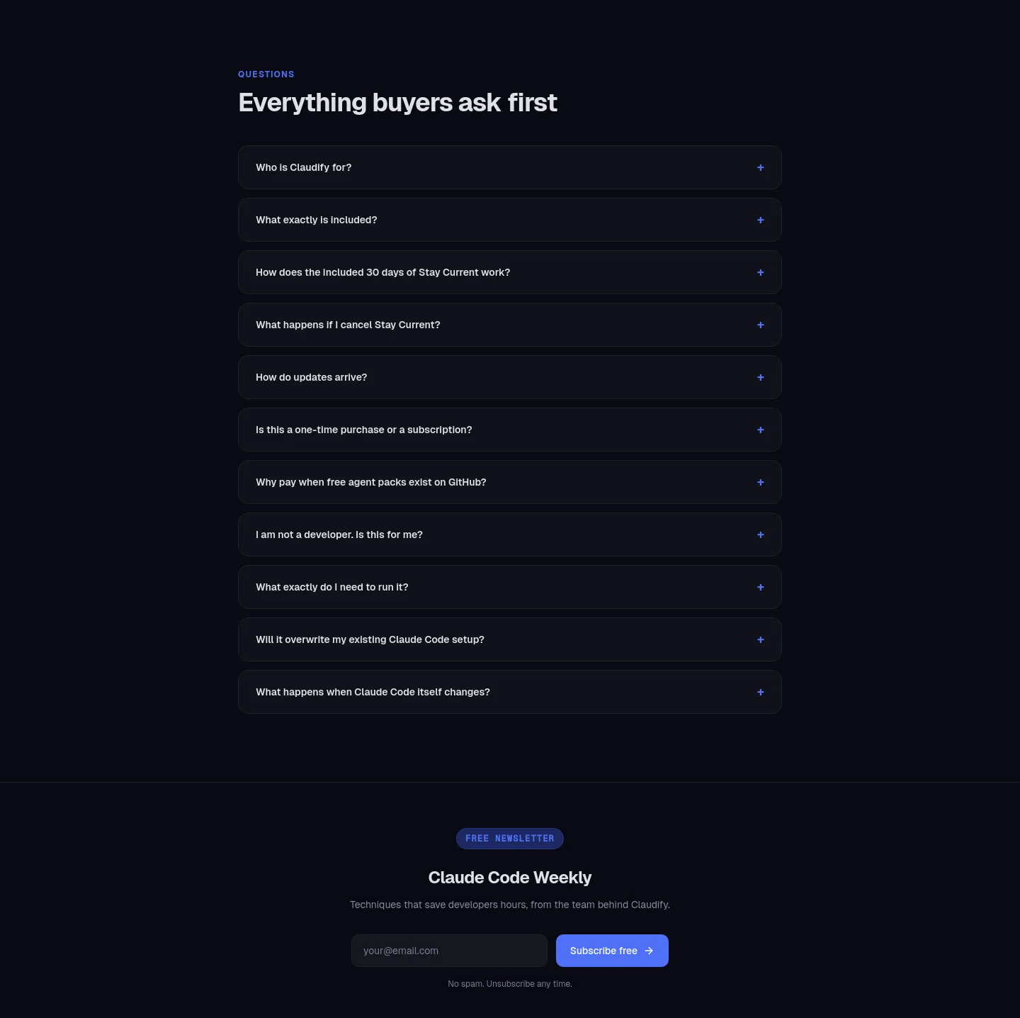 claudify.tech — FAQ