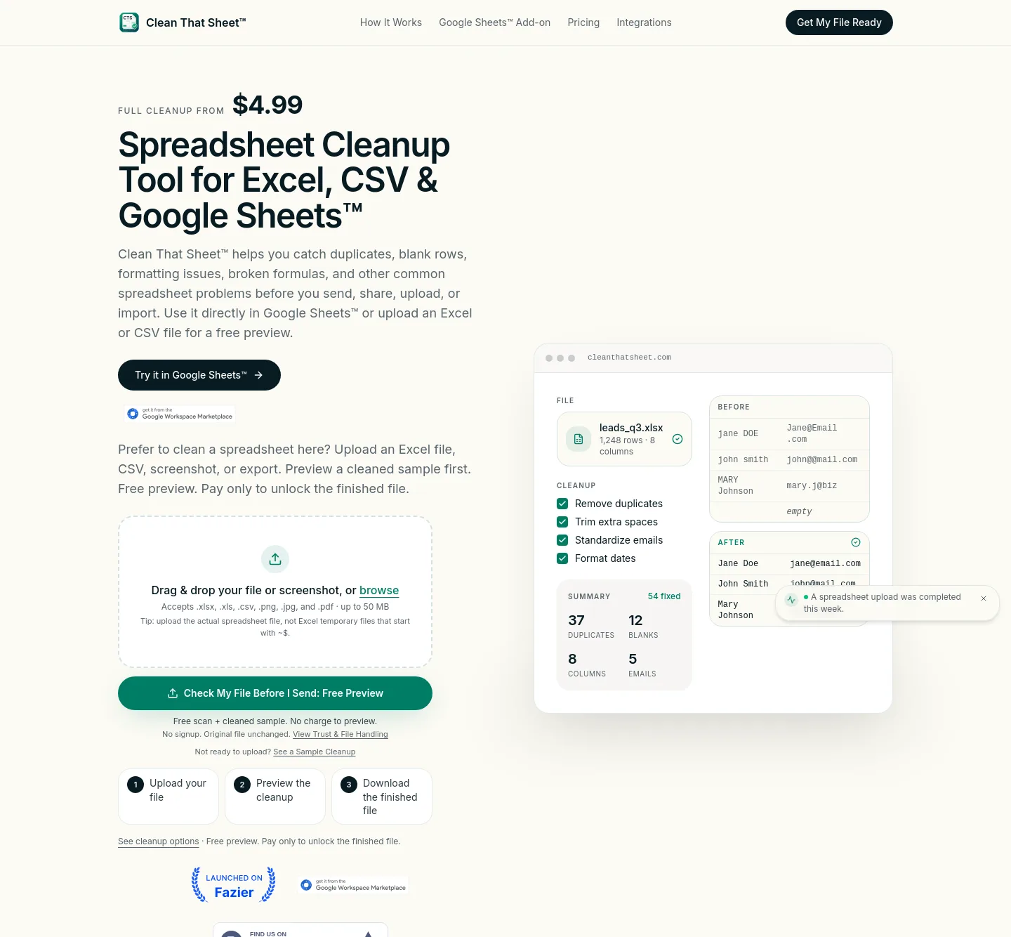 cleanthatsheet.com