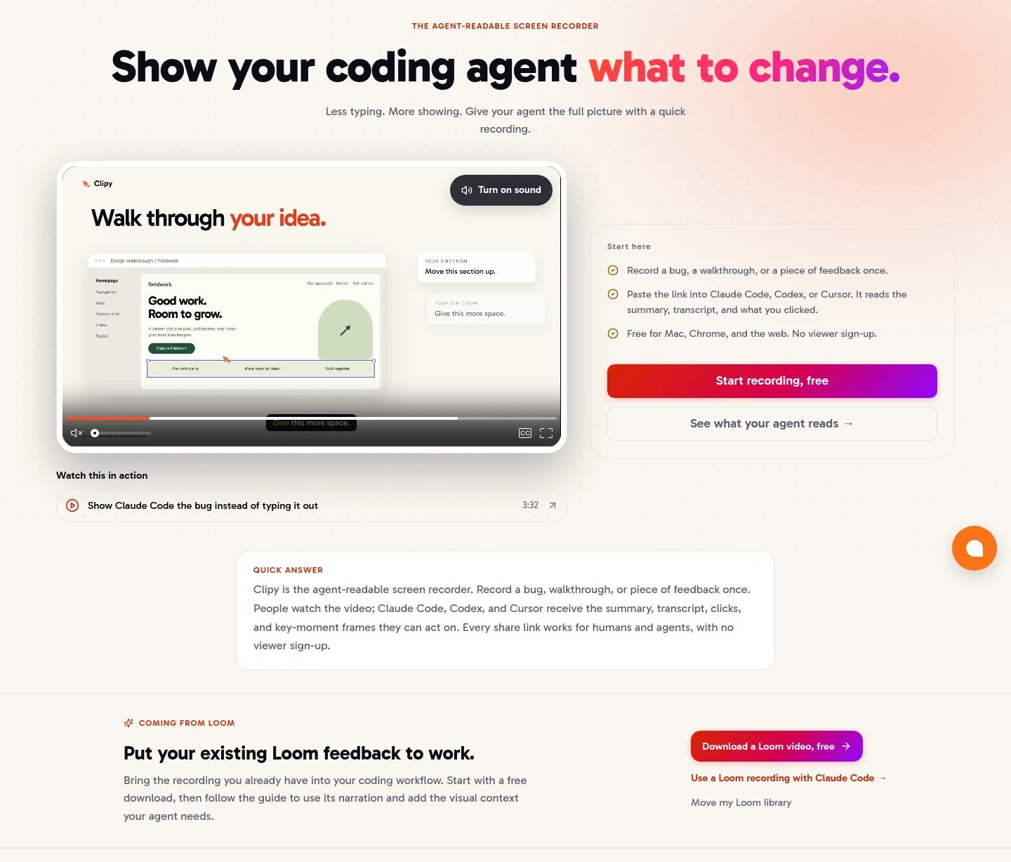 clipy.online — Hero