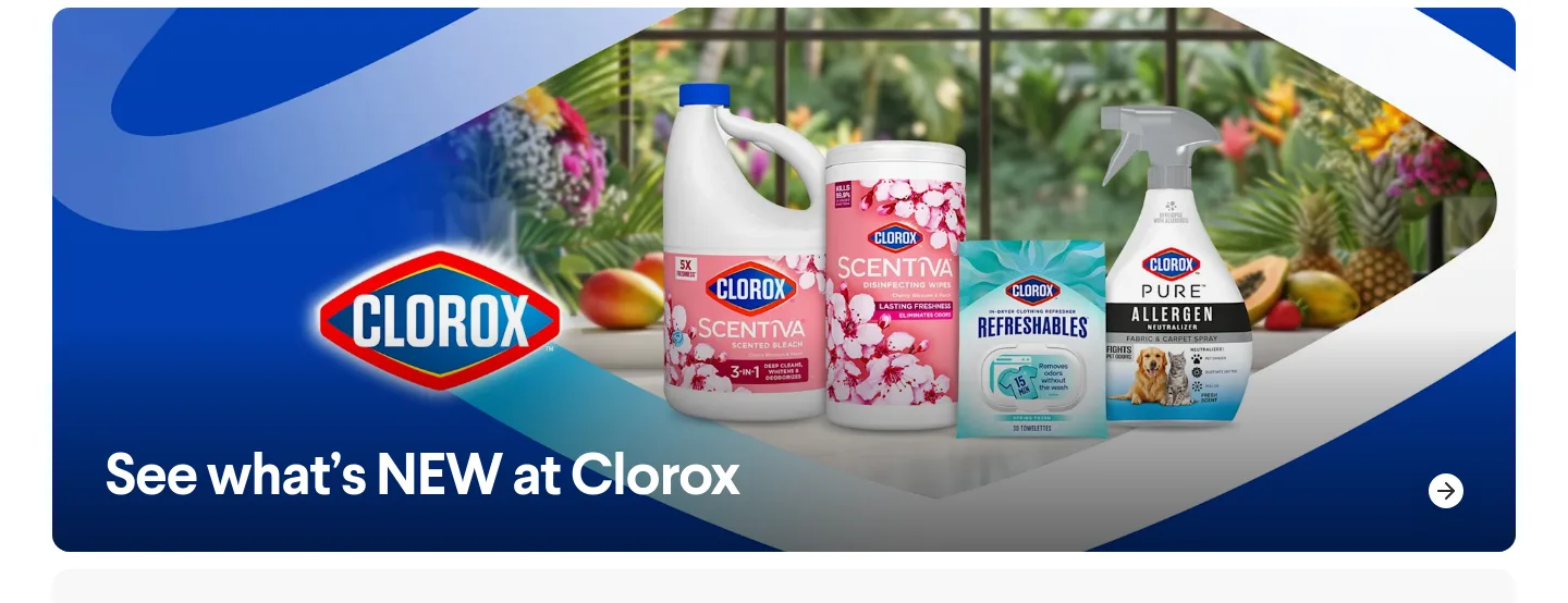 clorox.com — Hero