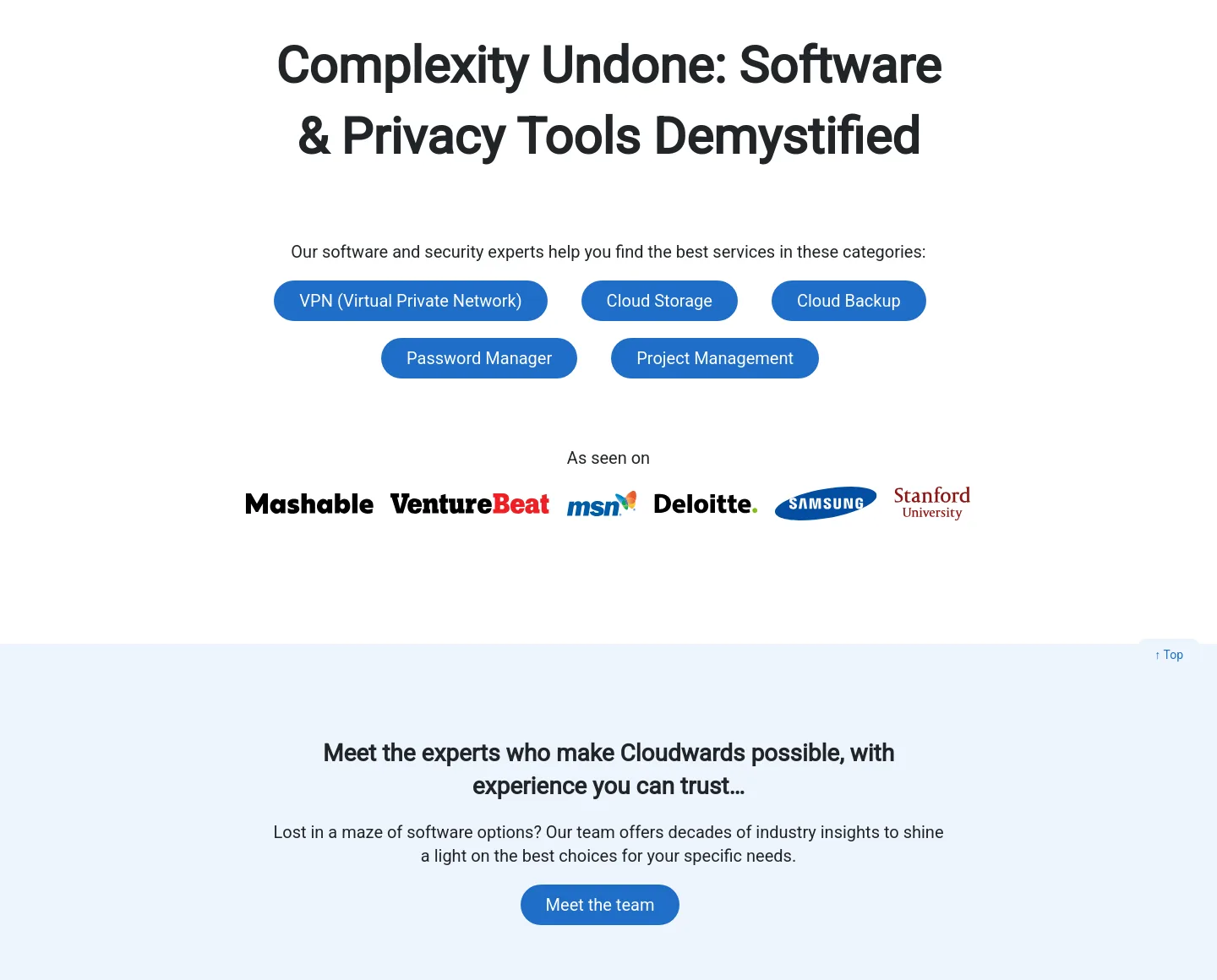 cloudwards.net — Hero