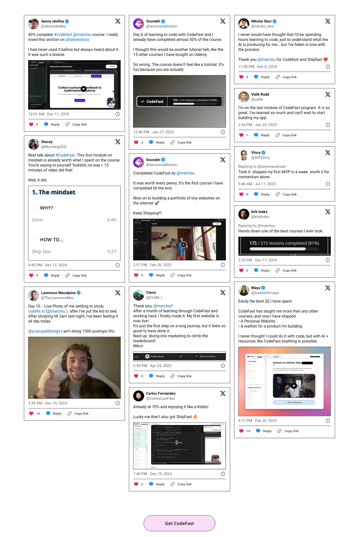 codefa.st — Features
