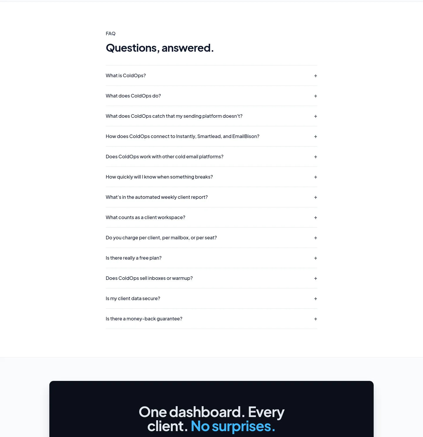 coldops.io — FAQ