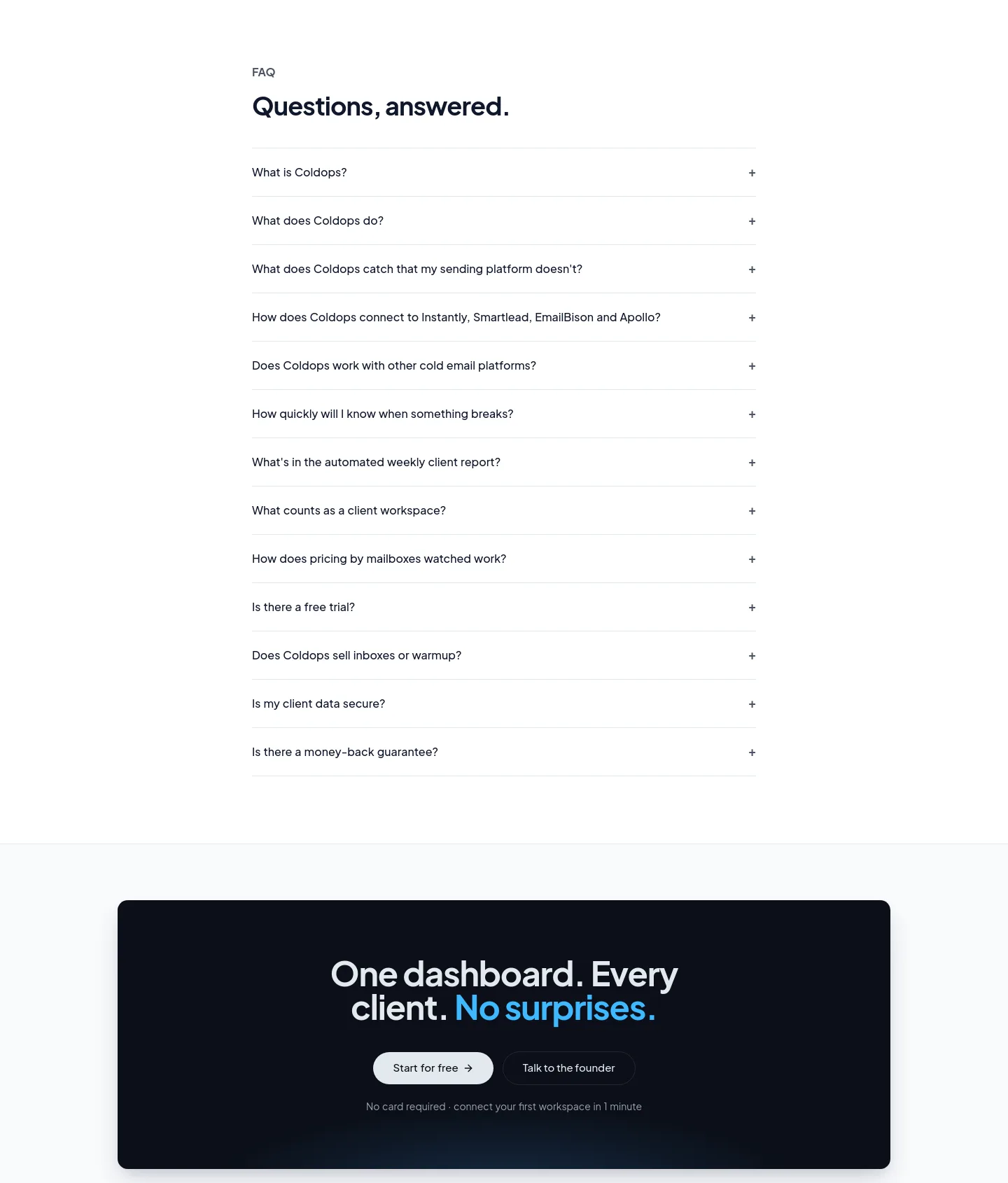 coldops.io — FAQ