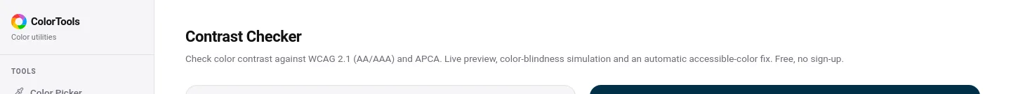colorpicker.cx — a measured funnel