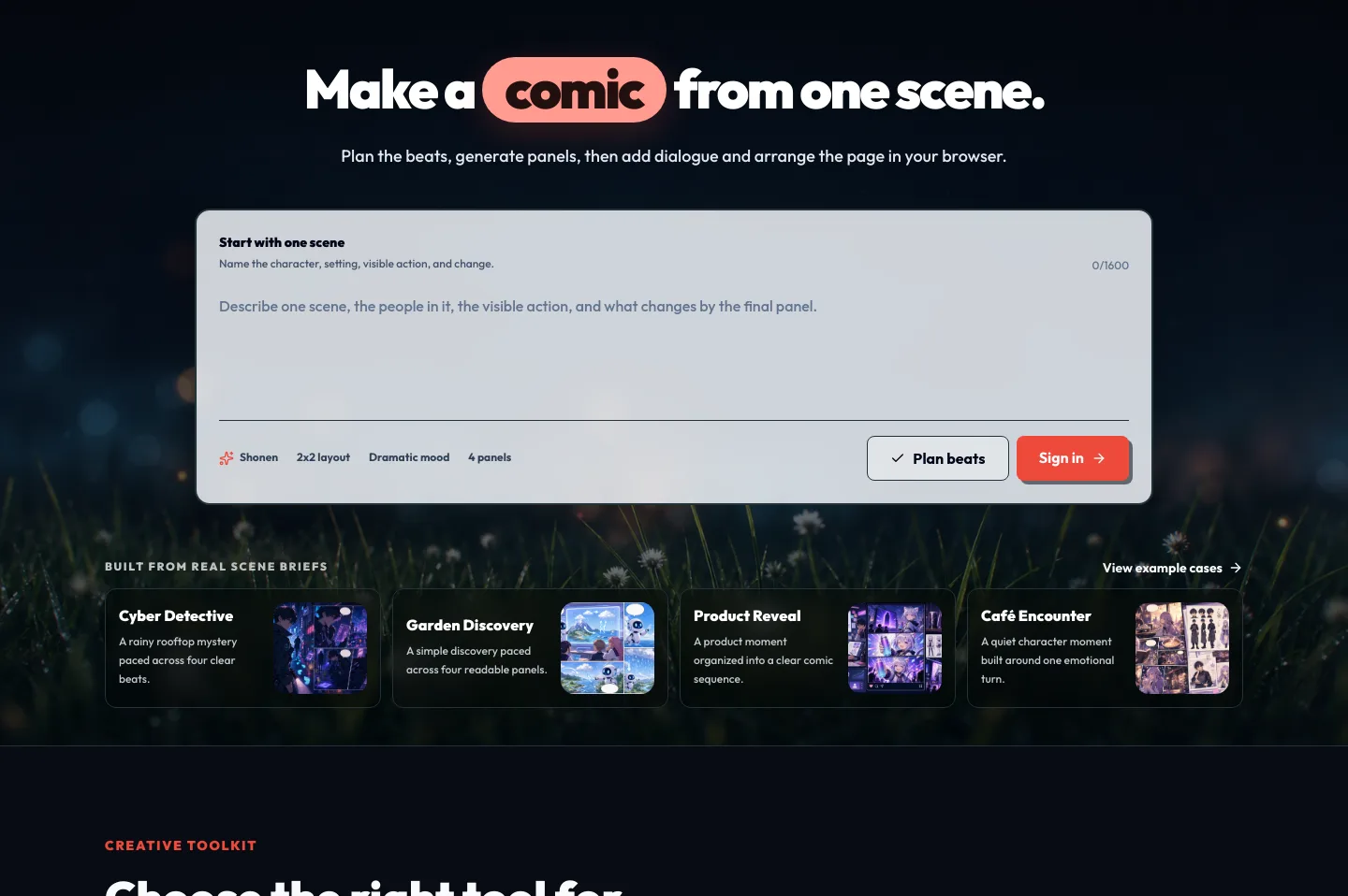 comicsmaker.net — Hero