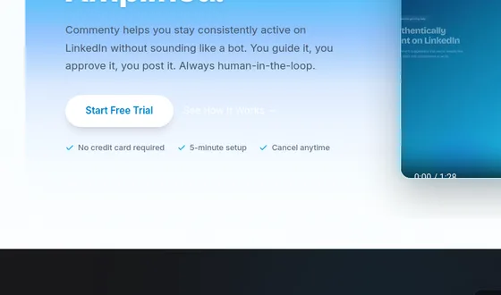 No credit card element from commenty.ai