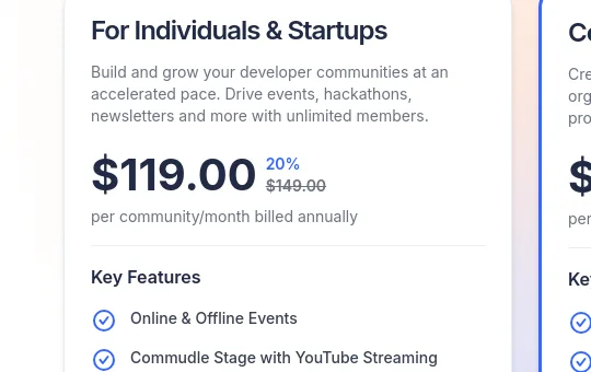 Price anchor element from commudle.com