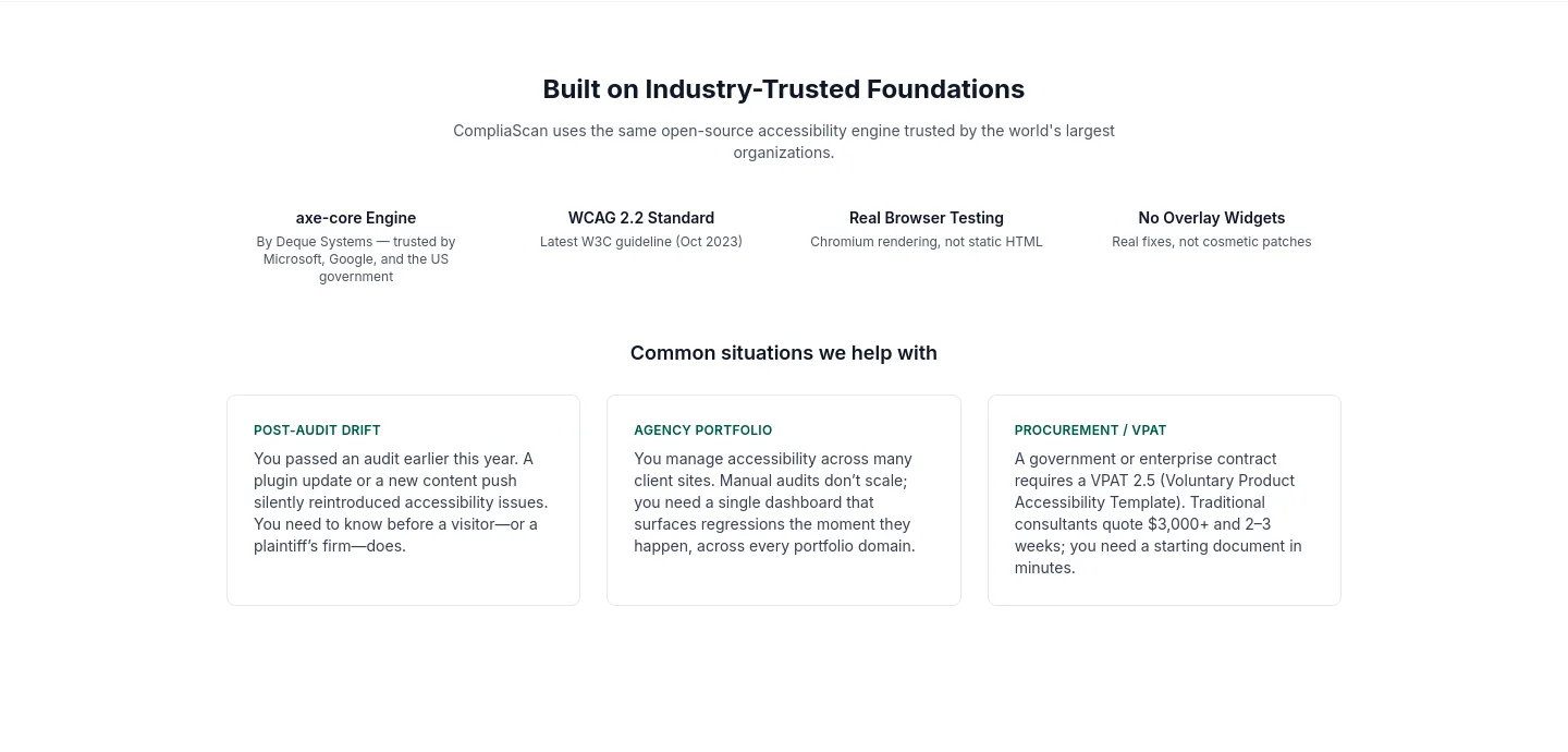 compliascan.com — Logo Wall
