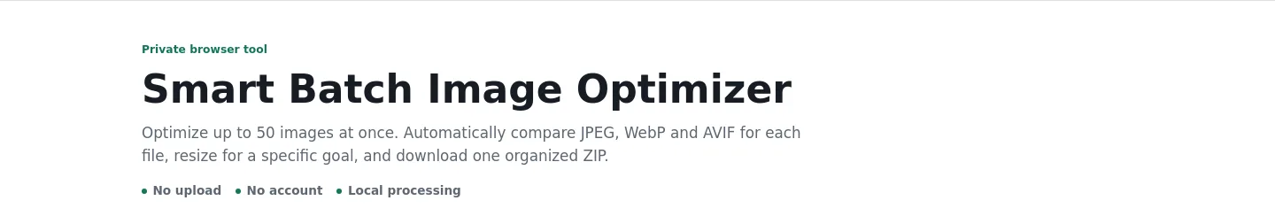 compressresize.pages.dev — Hero