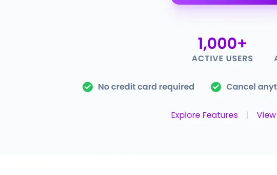 No credit card element from connectsafely.ai