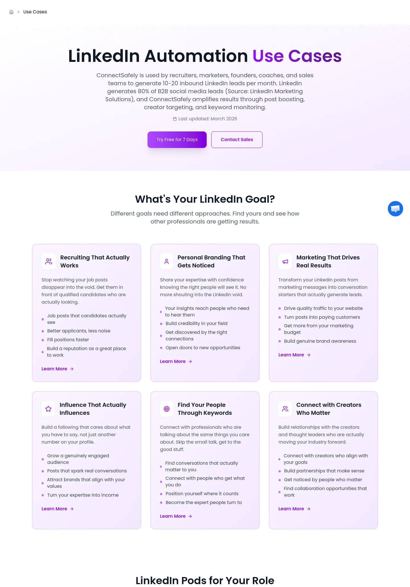 connectsafely.ai — a real Logo Wall section