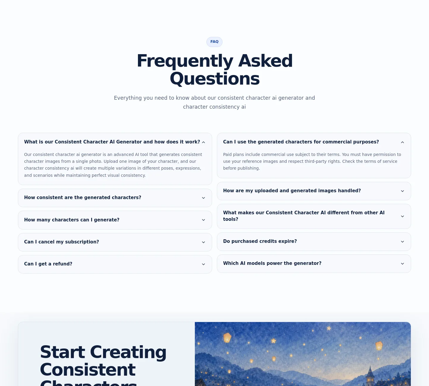 consistentcharacterai.com — FAQ
