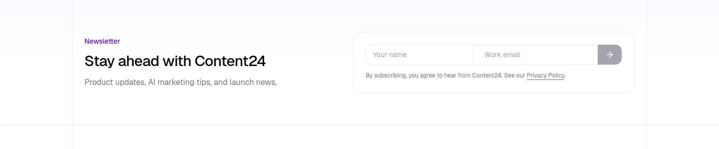 content24.ai — Email Capture