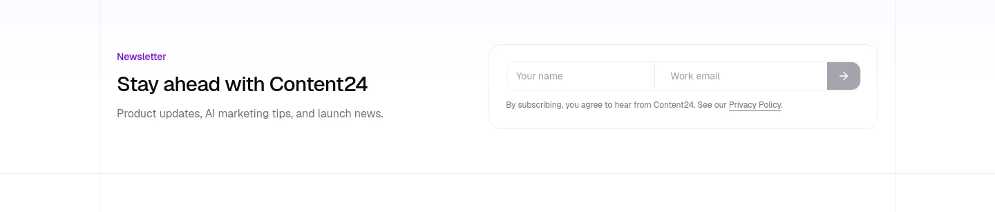 content24.ai — Email Capture
