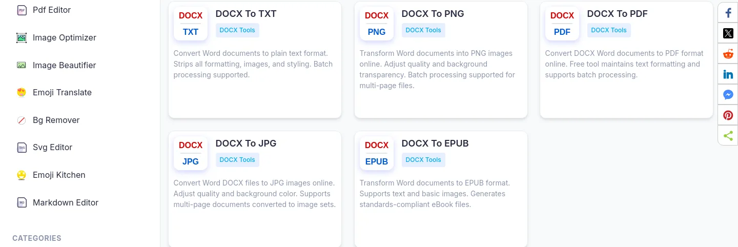converttool.org Features section