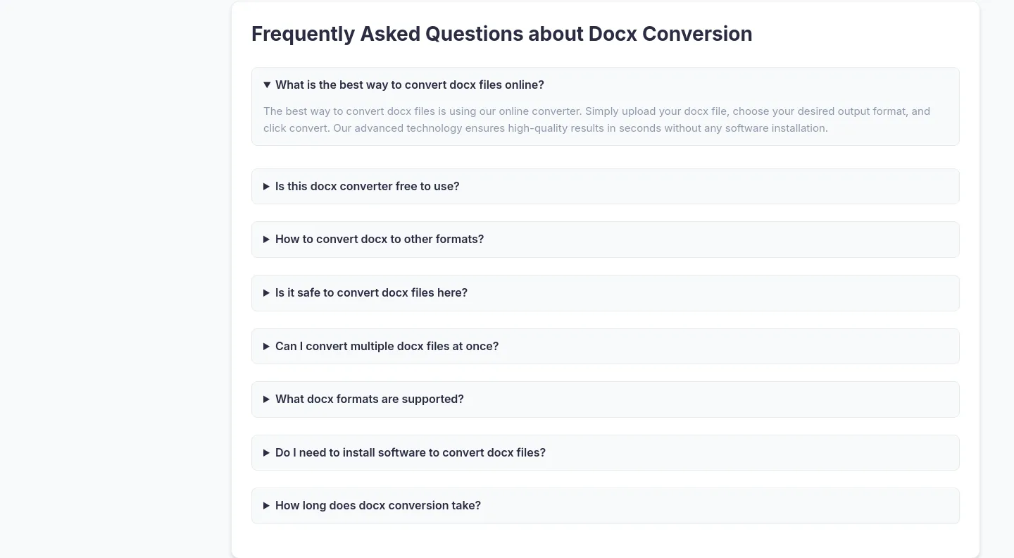 converttool.org FAQ section