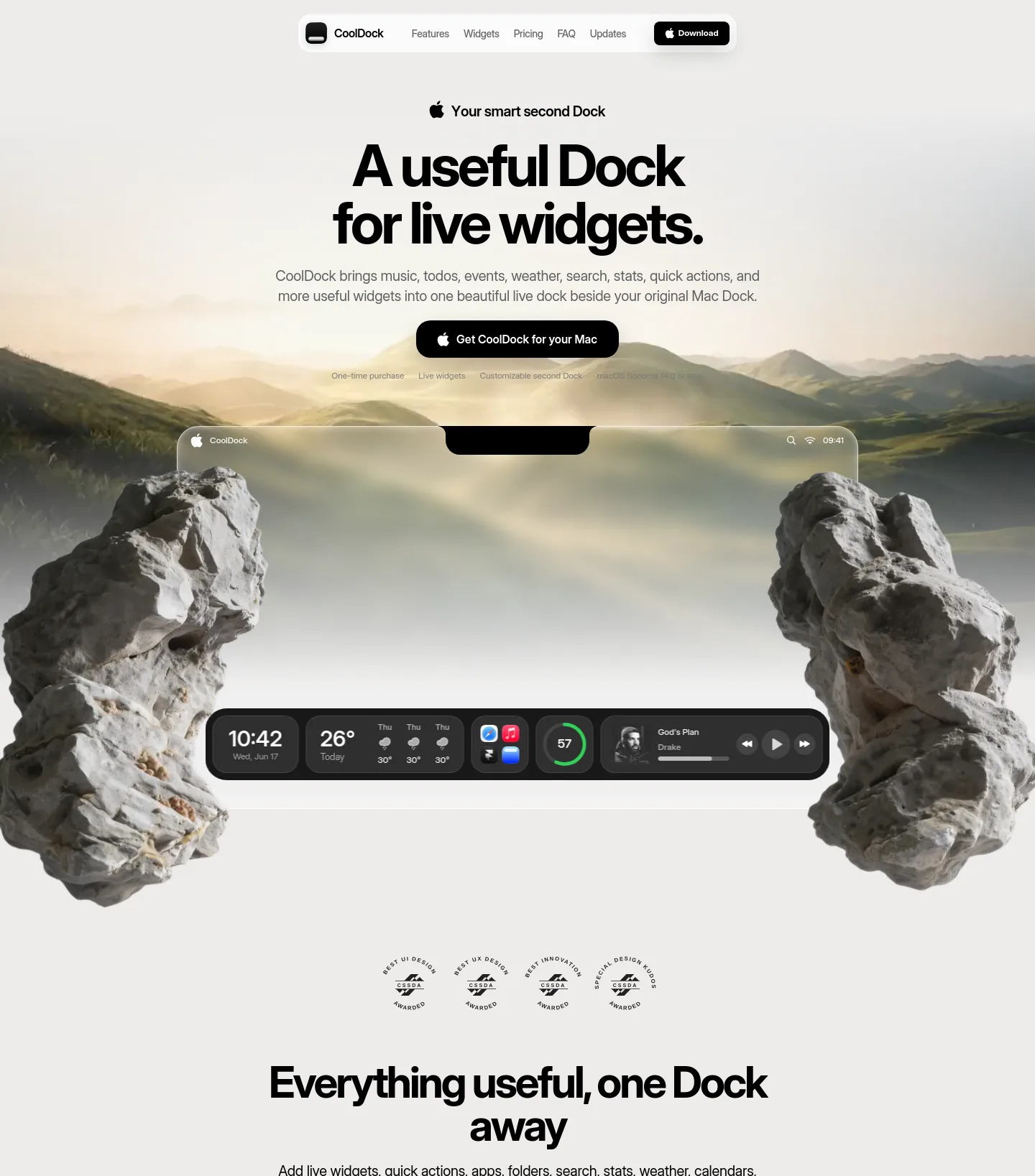 cooldock.app — Hero