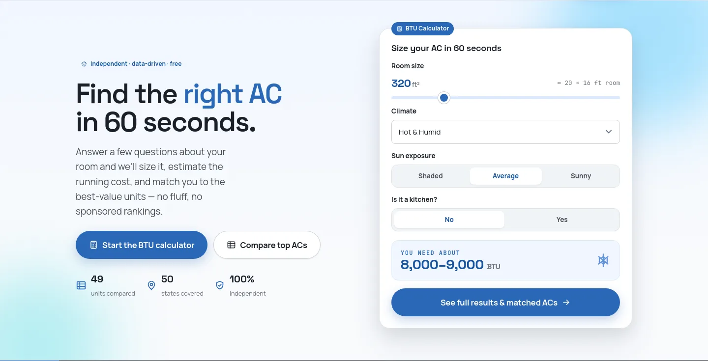 coolverdict.com — a real Hero section