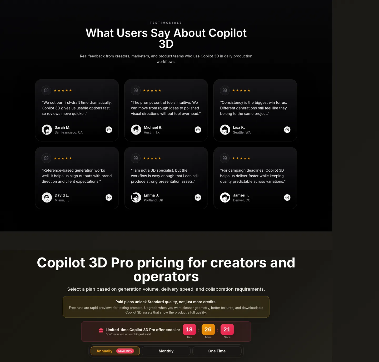 copilot3d.org — Reviews
