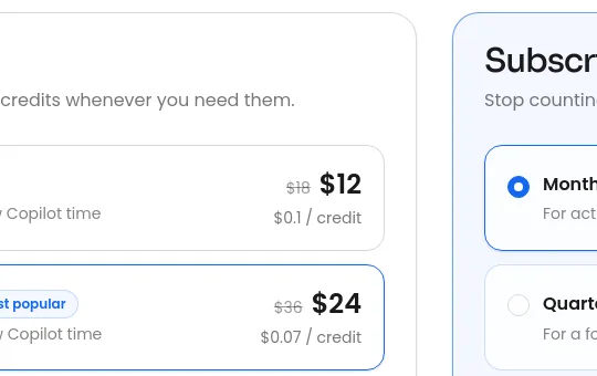 Price anchor element from coprep.ai