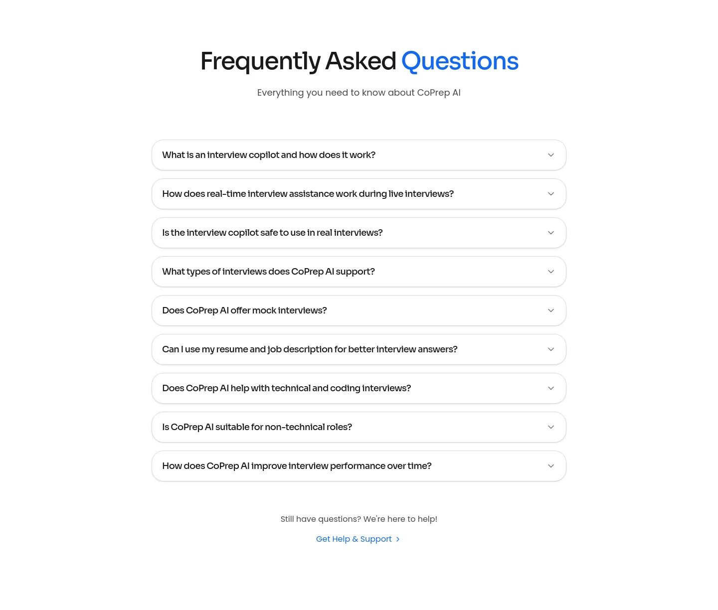 coprep.ai — FAQ