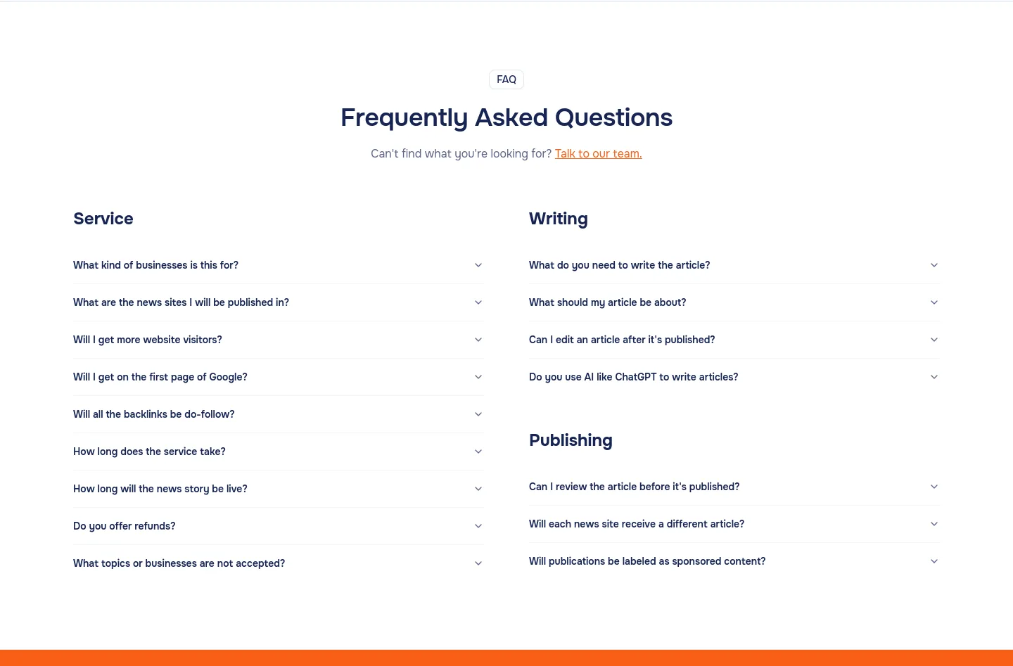 coveragepush.com — FAQ