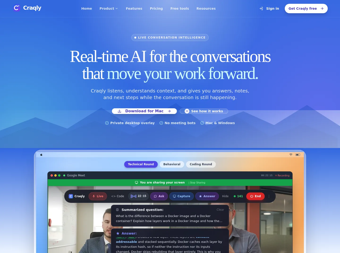 craqly.com — a measured funnel
