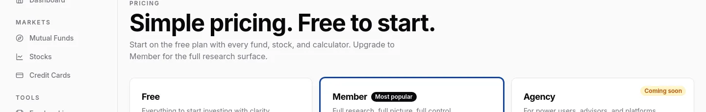 creget.com Hero section