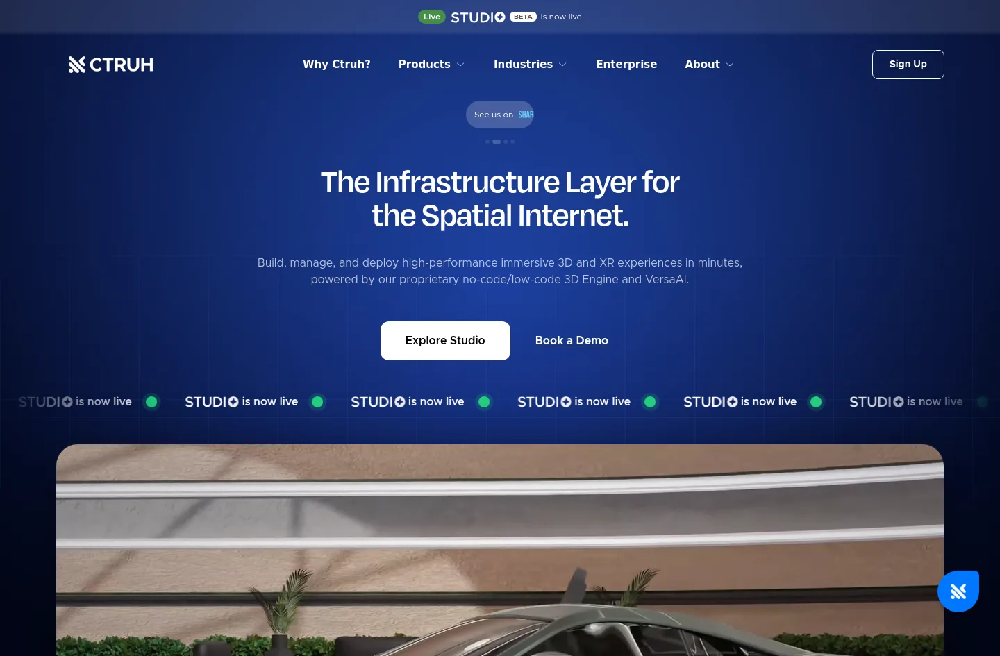 ctruh.com — a measured funnel