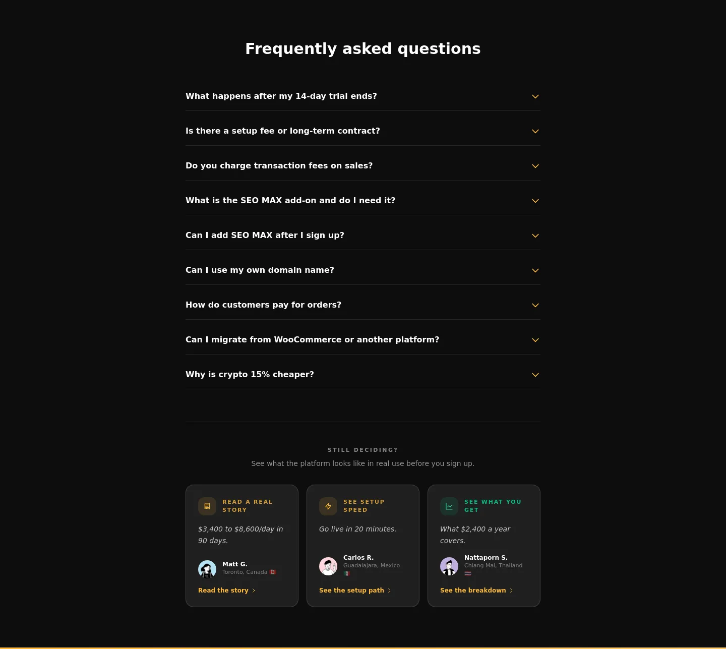 dabdash.com — a real FAQ section