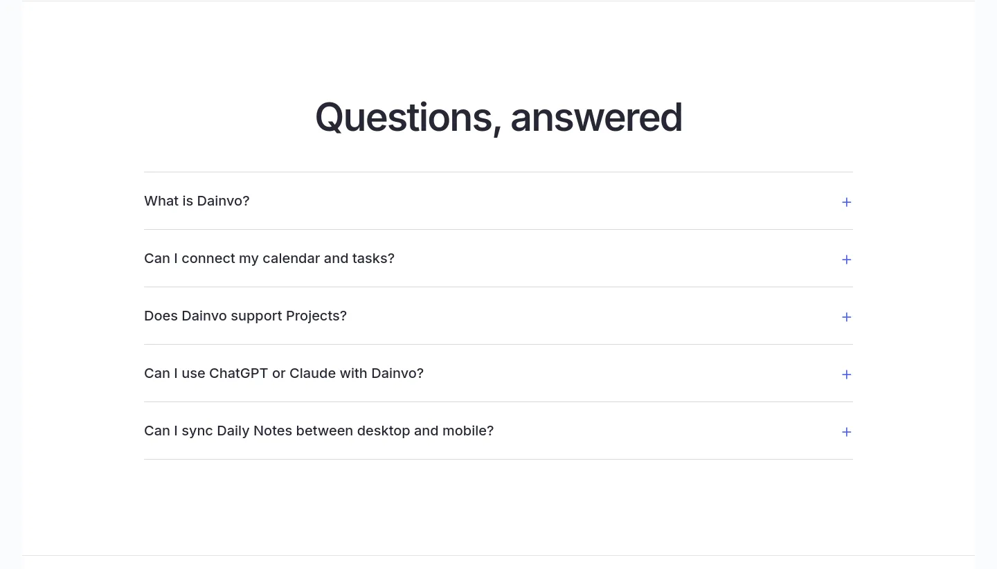 dainvo.com — FAQ