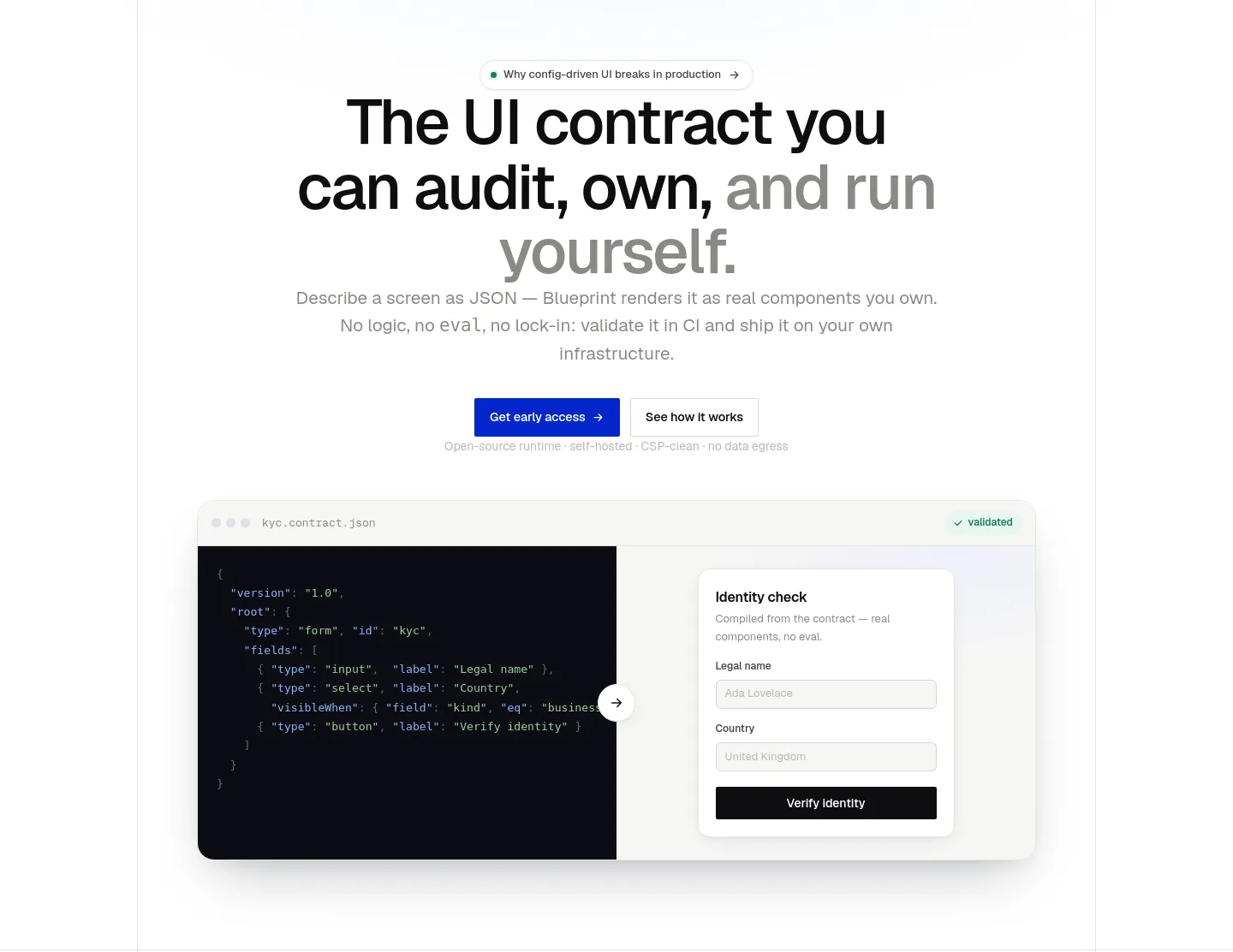 dashforge-ui.com — Hero