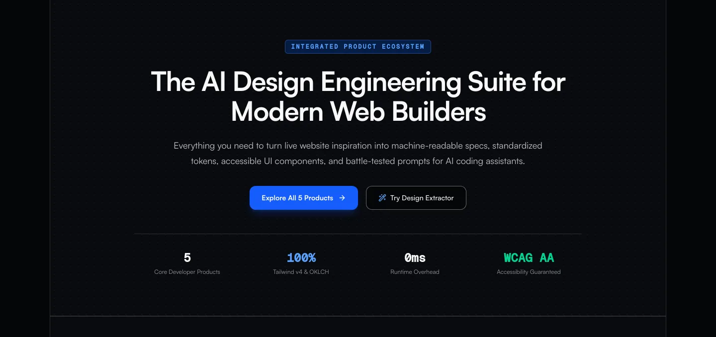 designmd.fun Hero section