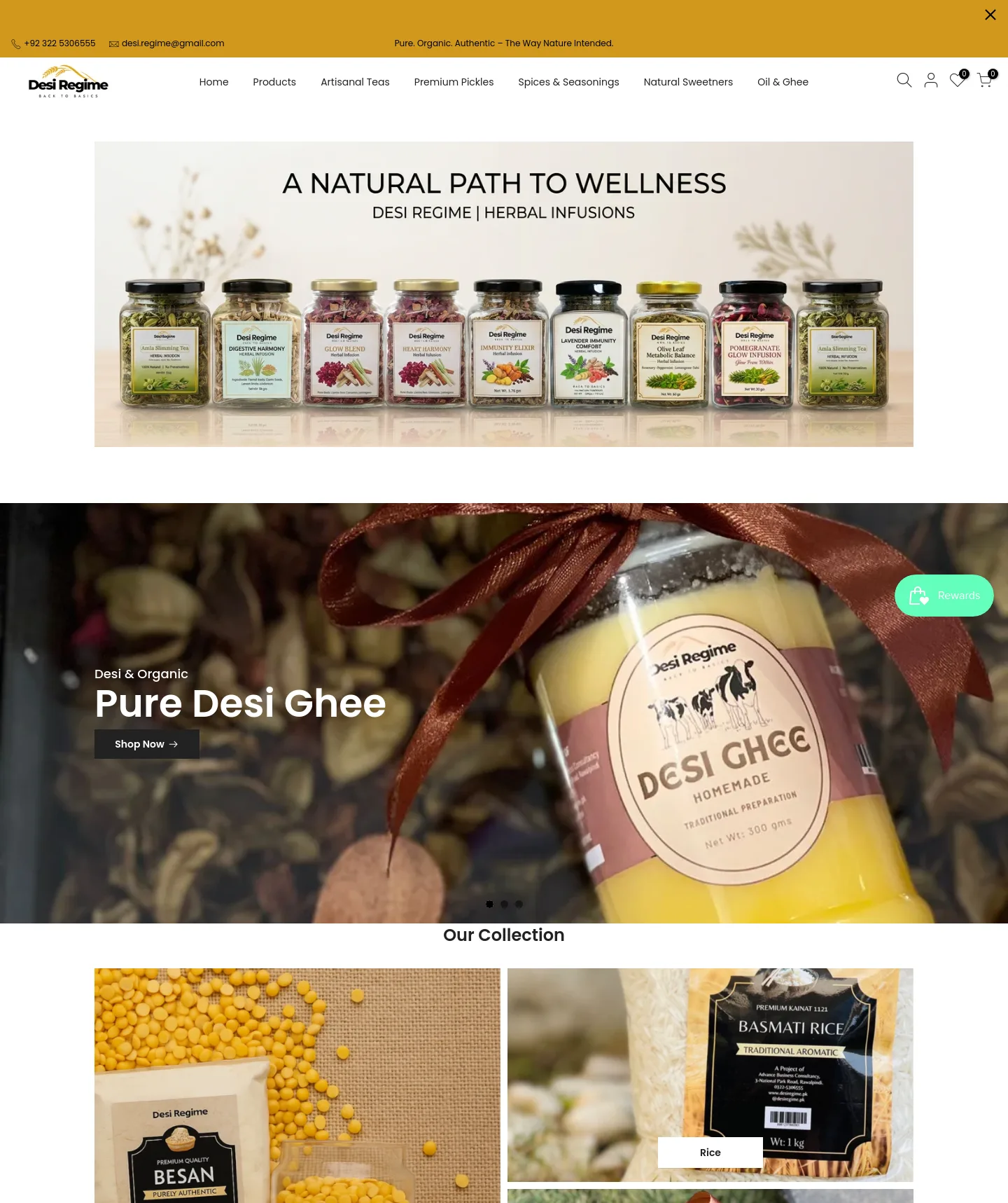 desiregime.pk — a measured funnel